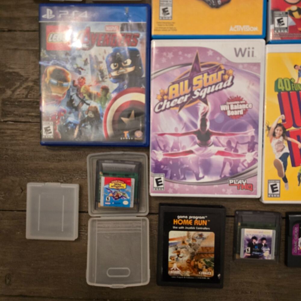 Huge Mixed Video Games Lot! Gameboy/Atari/Gamegear/SNES/DS/Wii + Cases! - Picture 2 of 13